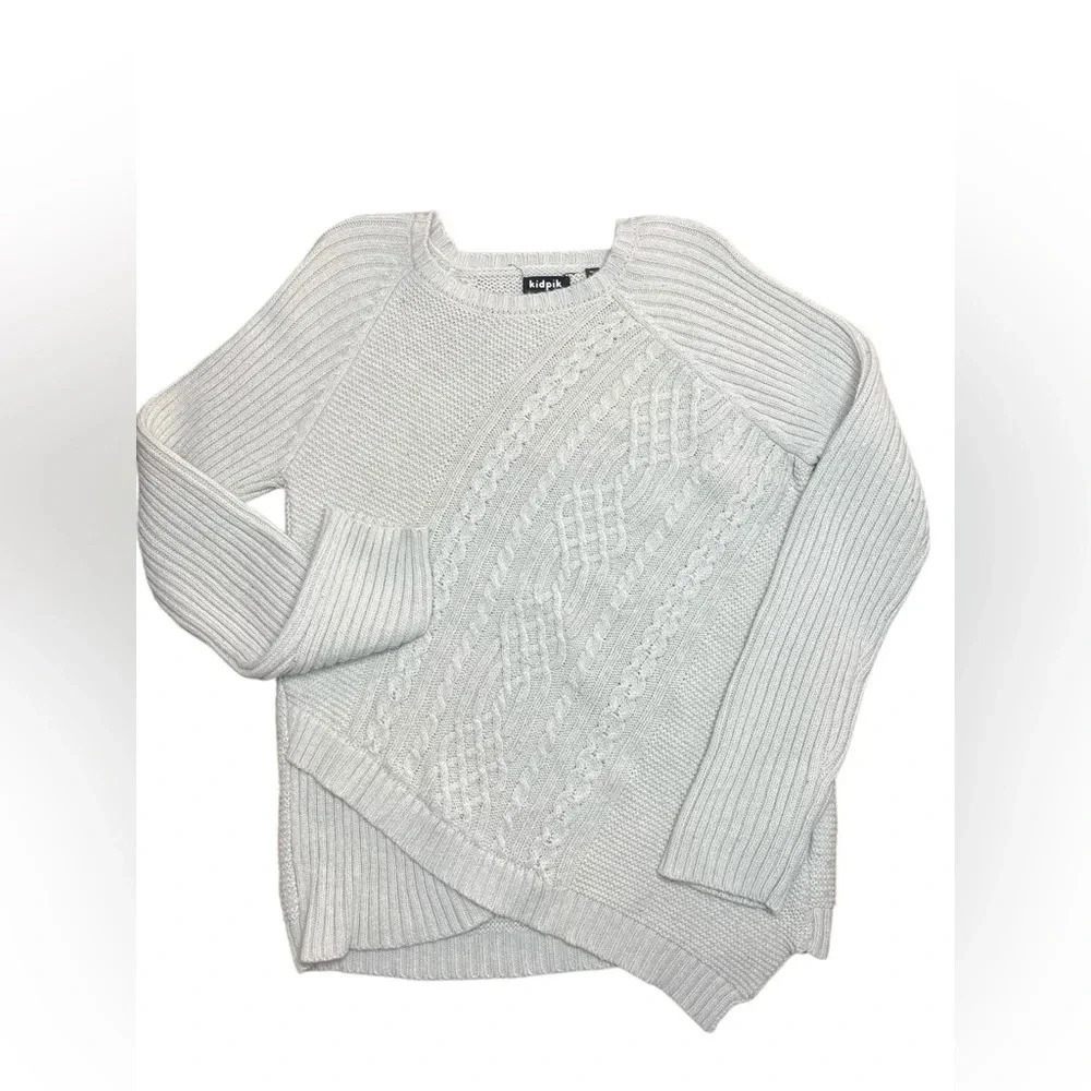 5 FOR $20 Kidpik girls sz XL 14 grey sweater